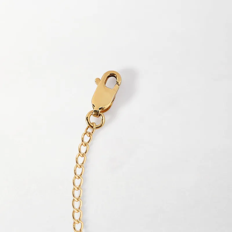 Edge of Ember Chain | Style | Paperclip Chain Necklace - Gold