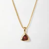 Edge of Ember Initial | May Birthstone Jewellery | Personalised Necklace Layering Set