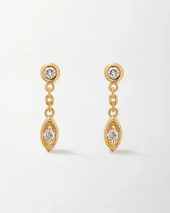 Edge of Ember Solid Gold & Diamonds | Style | Petal Necklace