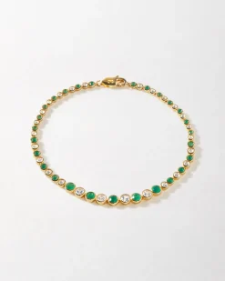 Edge of Ember Style | Serena Tennis White Bracelet