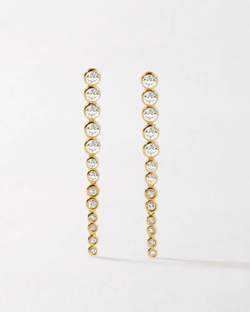 Edge of Ember Style | Serena Tennis White Necklace