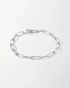 Edge of Ember Chain | Style | Snake Chain Necklace - Silver