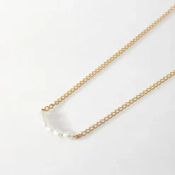 Edge of Ember Style | Textured Pearl Necklace