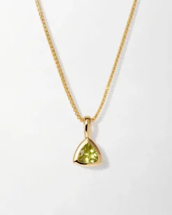 Edge of Ember Birthstones And Zodiac | Engravable | Virgo Zodiac Necklace