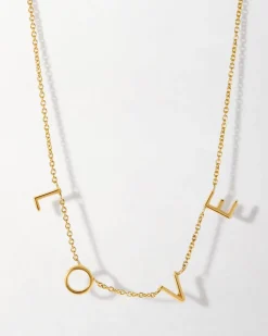 Edge of Ember Solid Gold & Diamonds | Initial | Your Heart Diamond Necklace