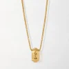 Edge of Ember Birthstones And Zodiac | Engravable | Zodiac Birthstone Necklace
